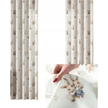 Prostěradlo Závěsy Romanetka 170 x 145 cm polozatemňovací