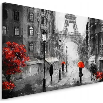 Obraz Obraz na plátně PAŘÍŽ Francie Malířství 3D 90x60