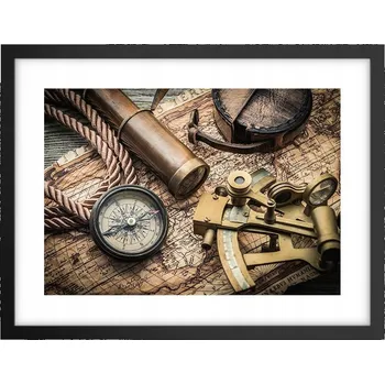 Obraz Obraz plakát v černém rámu do obýváku 40x30 moře voda foto na zeď