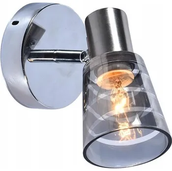 Nástěnné svítidlo Nástěnné svítidlo Lampex černé, stříbrné, šedé E14 60 W