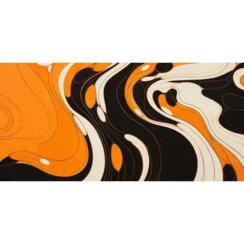 Plakát Plakát Tančící Inkoust bez rámu 91,3 x 44,5 cm