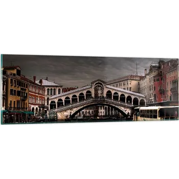 Obraz Obraz na skle do obýváku ložnice 90x30 město foto obrazy na zeď sklo