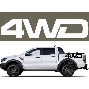 Šablona pro malování na auto 4WD OFF ROAD TERÉNNÍ 100x22 cm