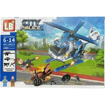 ostatní stavebnice STAVEBNICE STAVEBNICE POLICIE AUTO CITY POLICE LB622A