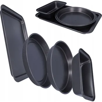 Forma na pečení Plech na pečení forma na biskupský chlebíček forma sada 4 ks