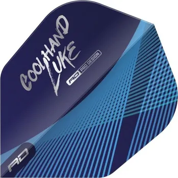 Příslušenství pro šipky Red Dragon Letky Luke Humphries Coolhand - No.6 - Blue & Silver RF8174