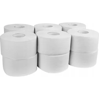 Toaletní papír Suchý toaletní papír bez vůně Bunny Soft 12 ks