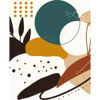 Plakát Plakát Květinový Kaleidoskop bez rámu 61 x 90,5 cm