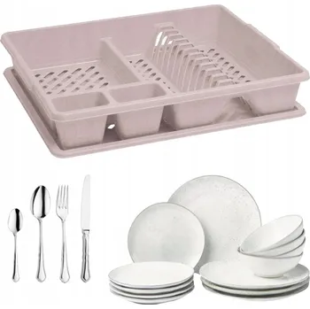 Odkapávač na nádobí Odkapávač na nádobí Curver plastový béžový 45x38x8,8 cm