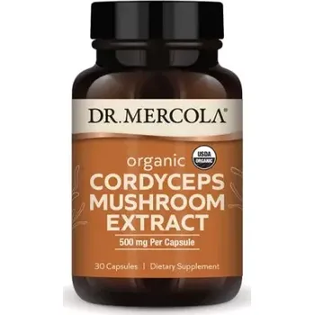 Přírodní produkt Cordyceps, Extrakt 500 mg, 30 kapslí Dr. Mercola