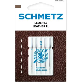 Schmetz Jehly na kůži 130/705 H LL VDS 90 LEATHER