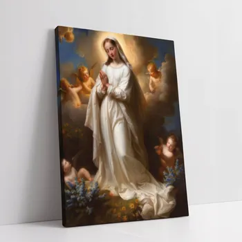 Obraz Obraz na plátně Neposkvrněná Matka Boží Maria do obýváku, ložnice, pokoje 45x60