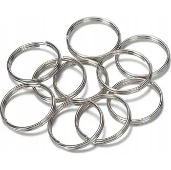 Přívěsek Na Klíče na klíče Efox kovový 30 mm 10 ks