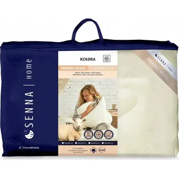 přikrývka Vlněná přikrývka z ovčí vlny INTER-WIDEX 135x200 cm
