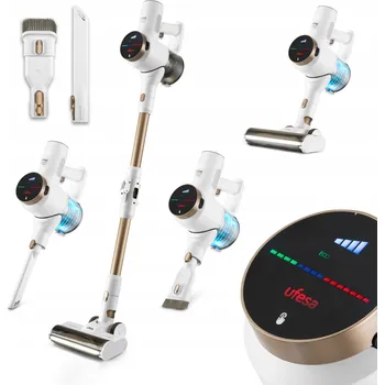 Vysavač TYČOVÝ VYSAVAČ UFESA AKUMULÁTOROVÝ RUČNÍ BEZKARTÁČOVÝ BEZSÁČKOVÝ 25KPA