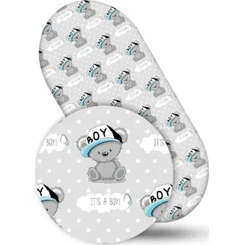 Prostěradlo Prostěradlo do kočárku Babymam medvídci 38x80cm