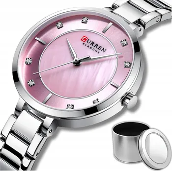 Hodinky DÁMSKÉ HODINKY CURREN MÓDNÍ STYLOVÉ KLASICKÉ DATUMOVKA 4