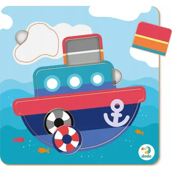 Puzzle Puzzle Dodo 5 dílků Puzzle 5 mini Loď