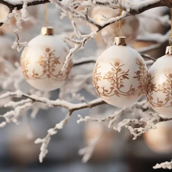 Plakát Plakát Zimní Magnificence bez rámu 50 x 50 cm