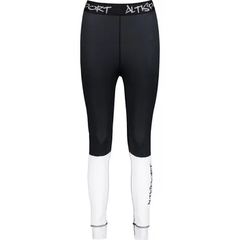 Dámské termo spodky Dámské funkční termo kalhoty premium ALTISPORT VOJ/ALW051TER02 ČERNOBÍLÁ XS