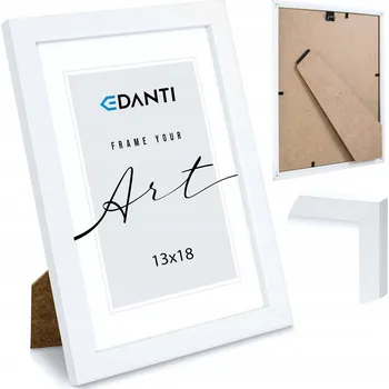 Obraz RÁMEČEK NA FOTOGRAFIE 13x18 cm Plakáty Rám S Nohou Stojící dekorace EDANTI