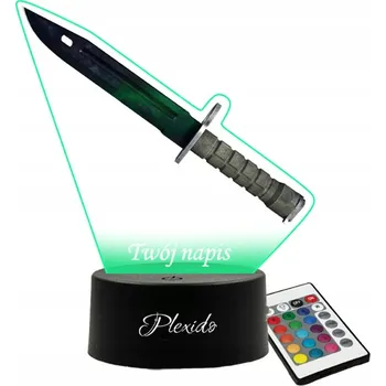 Lampička Noční lampa Plexido vícebarevná