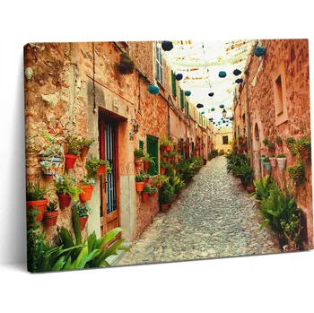 Obraz Fotoobraz s motivem hobby do předsíně - Ulice v obci Valldemossa, 80x60 cm