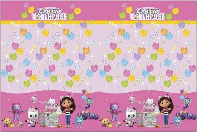 PROCOS Gabby's Dollhouse Becher (4er Set) - Wiederverwendbare Kunststoffbecher Für Fans