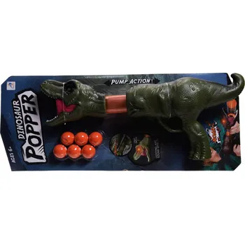 PISTOLE DINOSAURUS SVĚTLO ZVUK ZÁBAVA STŘELBA PŘESNOST