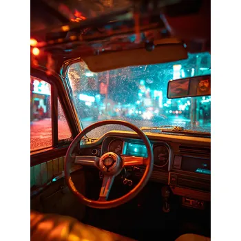 Plakát Plakát Noční Jezdec bez rámu 60 x 80 cm