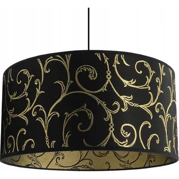 ZÁVĚSNÁ LAMPA STROPNÍ LUSTR S DEKORATIVNÍM STÍNIDLEM FI35 STROPNÍ SVÍTIDLO LED E27 ZLATÁ