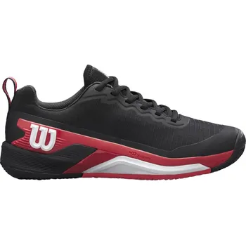 Tenisová obuv Wilson Rush Pro 4.5 Clay Black/Red/White obuv pánská wilson: UK 9|EUR 43 1/3|JP 27,5