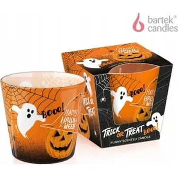 Svíčka Parafínová vonná svíčka Happy Halloween Bartek Candles 1 ks