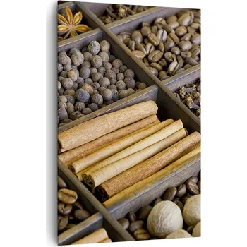 Obraz Velký obraz do obýváku XXL 80x120 koření moderní na plátně obrazy