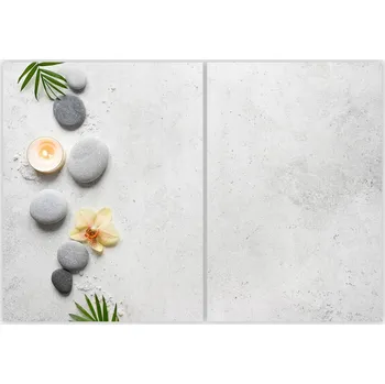 Kuchyňské prkénko Skleněná Ochranná Deska a Krájecí Prkénko | Indukce, Sporák ds-0580