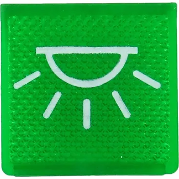 vypínač Podsvícená destička pro spínač - Symbol světla kabiny, schránky, kufru