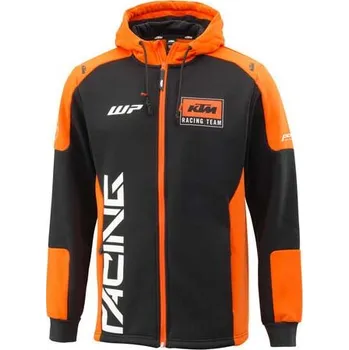Pánská mikina KTM TEAM ZIP HOODIE Černá L