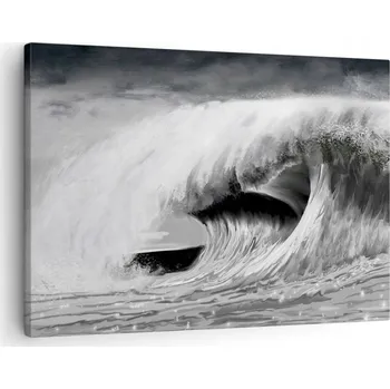 Obraz Obraz na plátně do obývacího pokoje ložnice 70x50 moře foto obrazy na zeď