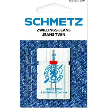 Schmetz Dvojjehla na džínsovinu 130/705 H-J ZWI NE 4,0 SES 100