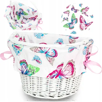 Pracovní obuv Přední košík na kolo Reverse Rowerowy1 bílý