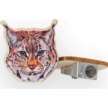 Ořezávátko Lesní svět Dřevěné ořezávátko jednodílné - zvíře Rys