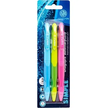 Propiska automatická modrá Astra