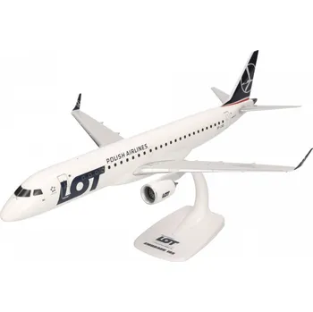 Plastikový model Herpa - Embraer ERJ-195LR (ERJ-190-200 LR), LOT Polish Airlines "2010", Polsko, 1/100