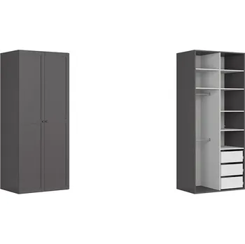 Šatní skříň BRW FLEX šatní skříň 100/111, grafit