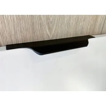 Nábytkové kování Nábytková úchytka nábytková úchytka CARLO černá L-596 mm