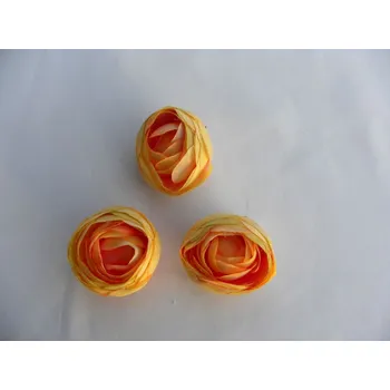 umělá květina ranunculus žlutý