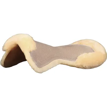 Sport Acavallo gelová podložka Classic s ECO vlnou, plochá, L, hnědá, hnědá