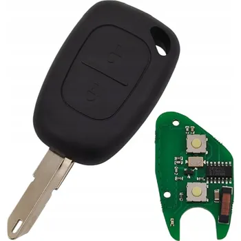 Autoklíč Klíč s dálkovým ovládáním Pilot Vivaro Trafic Primastar Dacia PCF7947 433MHz id46 planžeta NE72