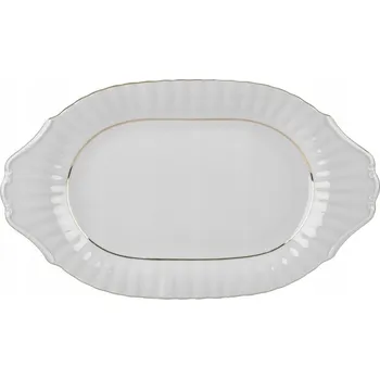 Talíř Oválný talíř 30 cm Iwona B014 Zlatá Linie