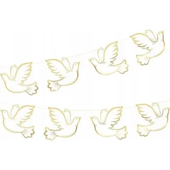 Banner ke K Prvnímu Svatému Přijímání Přijímání a První Svaté Přijímání Girlanda holubičky